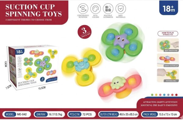 Lodër Suction Cup Spinner
