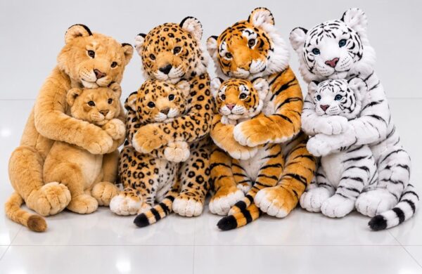 Luan, Tigër, Leopard me të vegjëlit e tyre