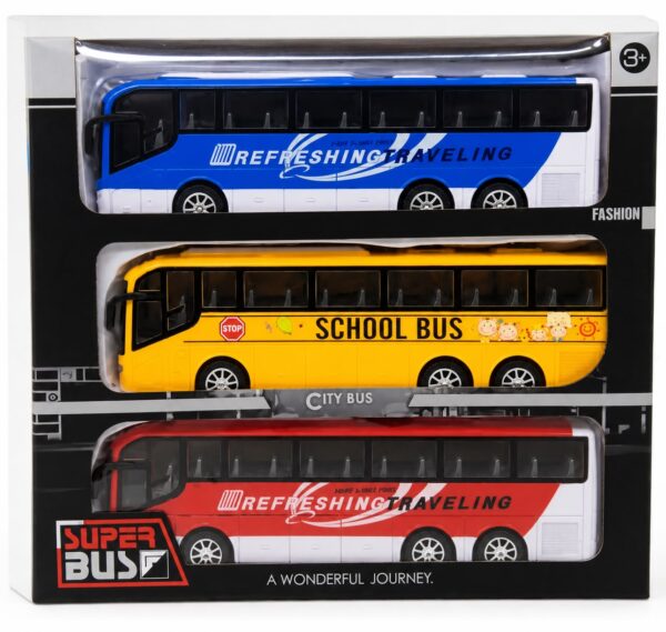 Set me 3 Autobusë Lodër